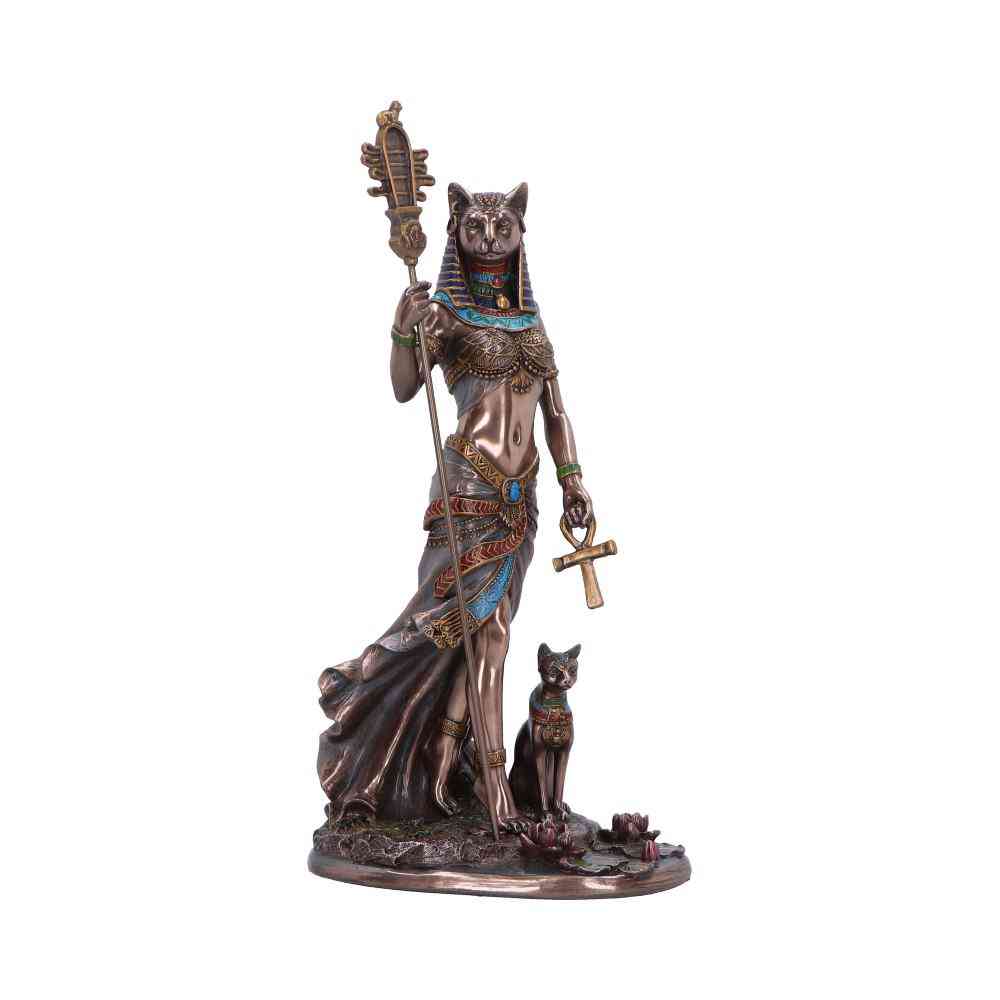 Nemesis Now - Bastet Goddess of Protection Dekorative Figur - Bronzefarben